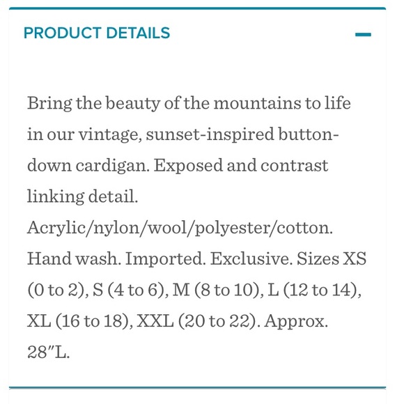 ISO 🔎  Sundance “Scenic Roads” Cardigan - Picture 5 of 5